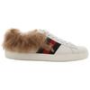 Gucci Wmns Ace Wool Embroidered 'Bee' 496093 0FI50 9096