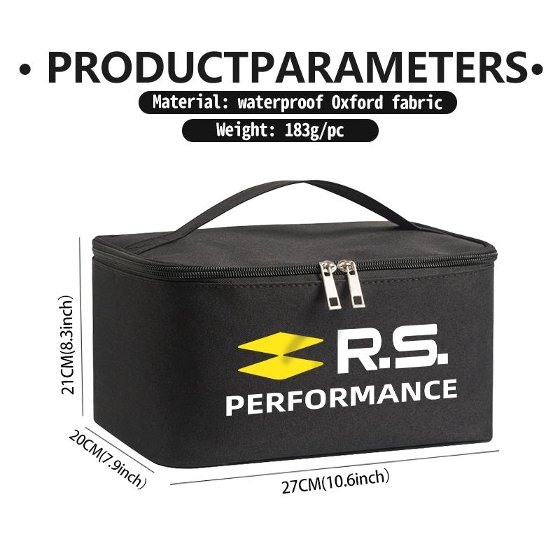 Men Toiletry Travel Oxford Casual Handbag Waterproof Makeup Bag For Renault Clio Kadjar Espace Symbol Dacia RS Megan Scenic W5