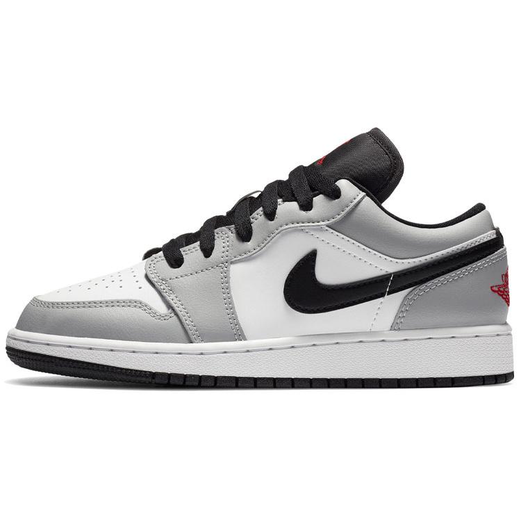 New Jordan 1 Low 'Light Smoke Grey' GS 553560-030