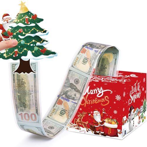 Christmas cash box hidden cash family party super warm Christmas party great surprise gift box