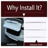 For Changan UNI-K UNIK  - 2024 Car Rear Trunk Door Tail Bumper Strip Decoration Anti-Scratch Cover Trim Accessories Exterior