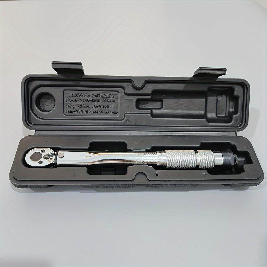 1PC automotive torque wrench, 1/4"3/8" and 1/2"Adjustable drive torque wrench, preset bicycle torque wrench, Ratchet wrench