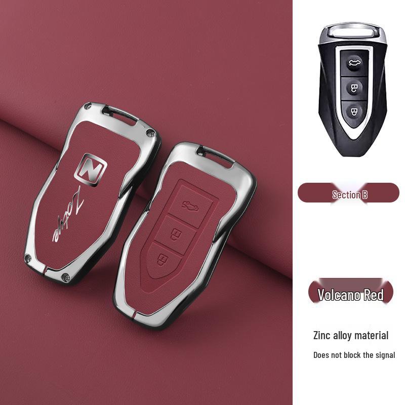 Zotye T600/T700 Damai X5/Z700 Full Wrap Sport Version Car Key Case for Men