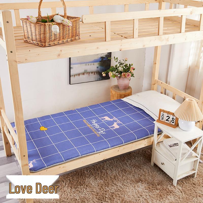 Thickened Soft Foldable Mattress Pad for Dormitory Bunk Bed