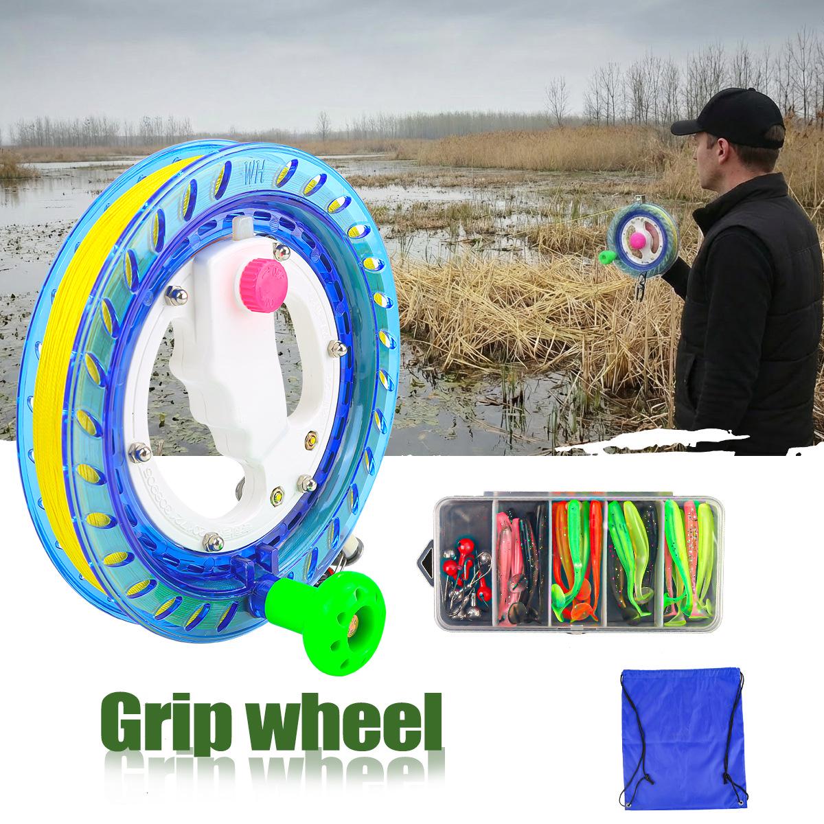 

Большая катушка для спиннинга с кристальным колесом и рукояткой для намотки лески для соленой воды