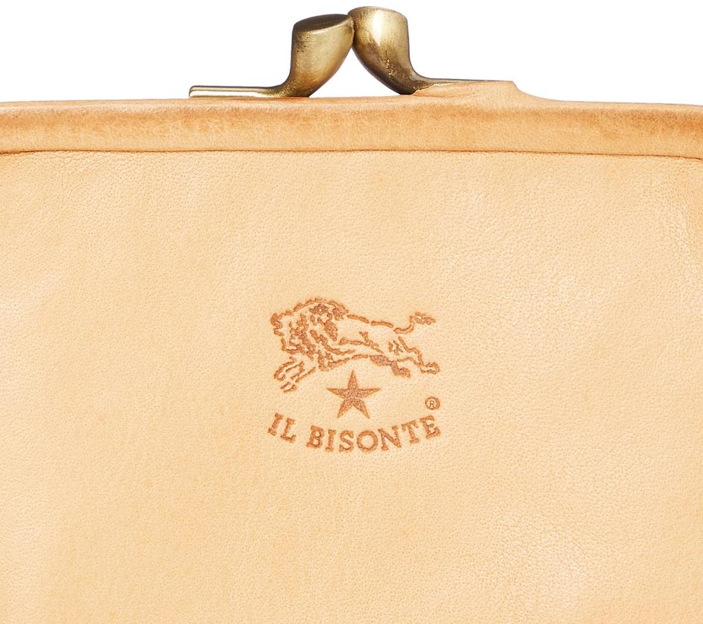 [IL BISONTE] Coin Purse SCP005PV0005 Naturale Free Size [Used]