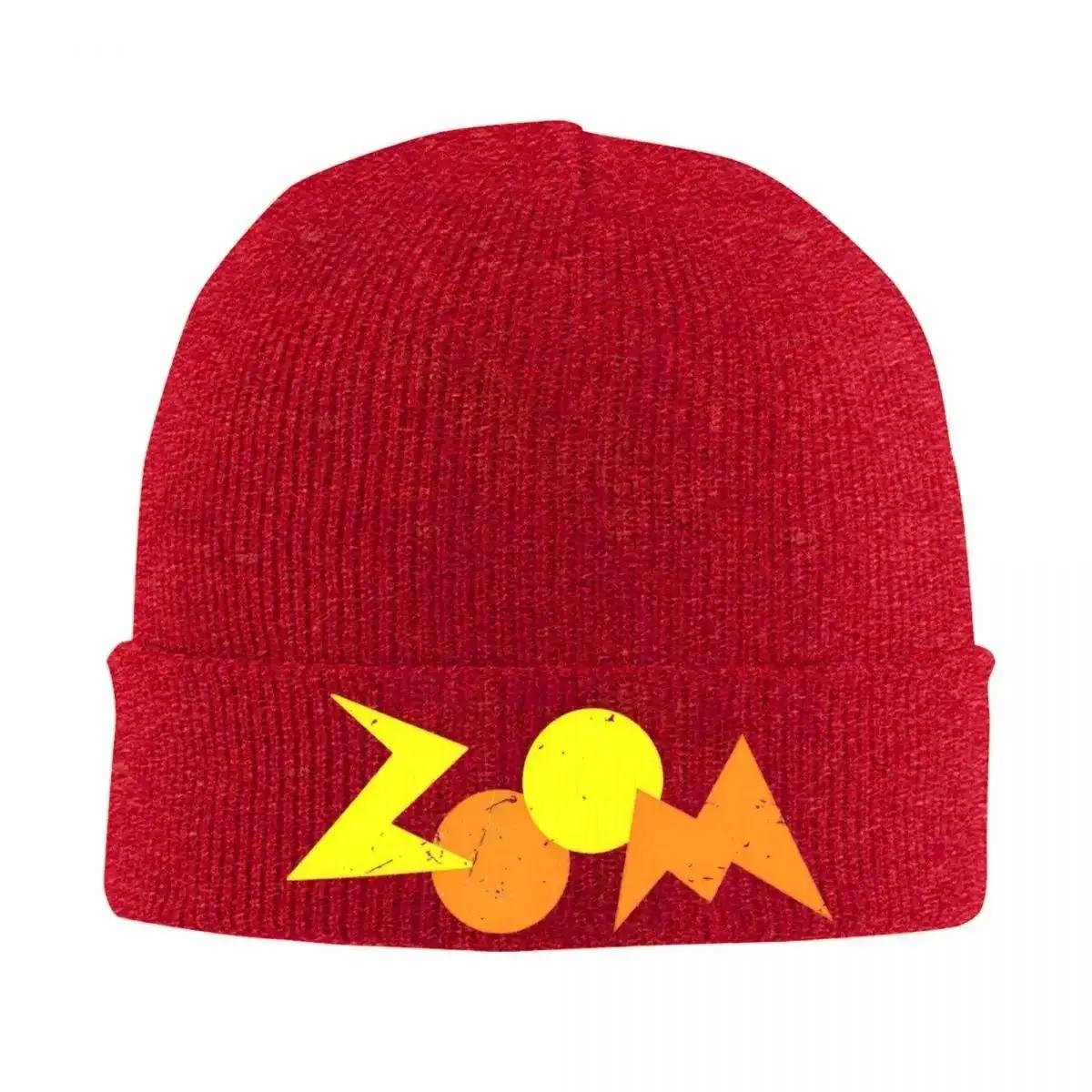 new The Zoom Knitted Hat Beanie Autumn Winter Hat Warm Acrylic Casual Funny Retro Caps Unisex Women