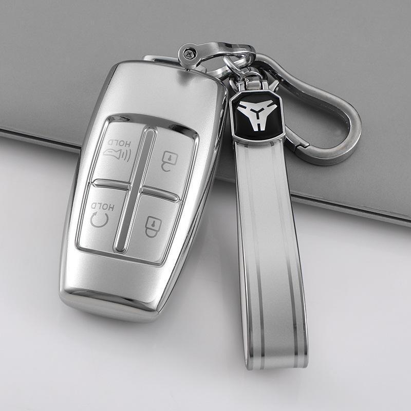 Women's Genesis G80/G70/GV80/GV70 Car Key Cover - Premium Aluminum Alloy