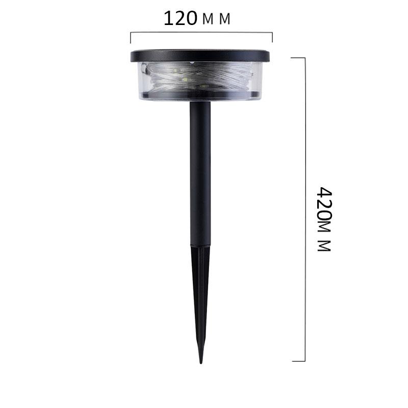 

LED Solar Street Lights, String Lights, Fairy Camping Waterproof Outdoor Solar Garden Lawn Lights, Christmas and New Year Decorations circle,1pc