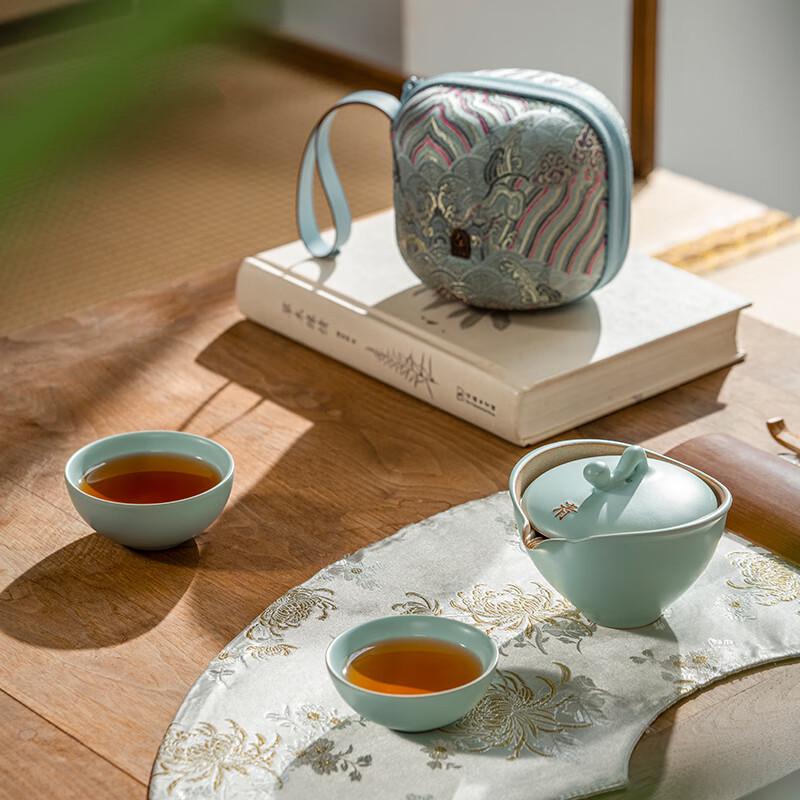 Wanqiantang Ceramic Travel Tea Set