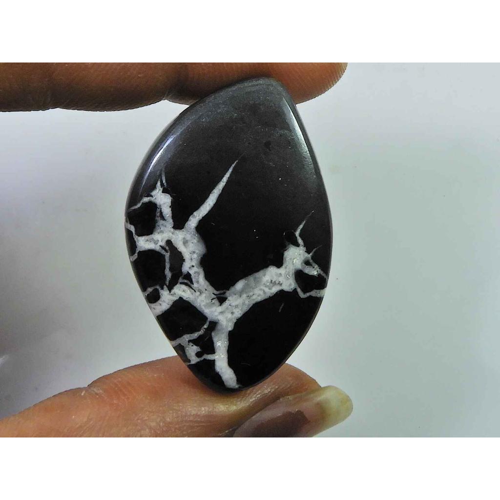 33Cts. Natural Septarian Gronate Fancy Crystal Cabs Loose Gemstone 23X36X4MM SK-2326