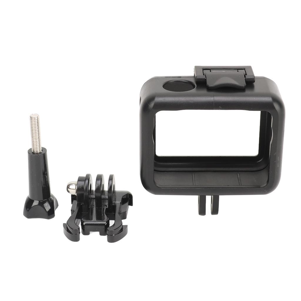 Action Camera Cage PVC Plastic Anti Shake Heat Dissipation Protective Camera Housing Frame Case with 1 4 Threaded Hole