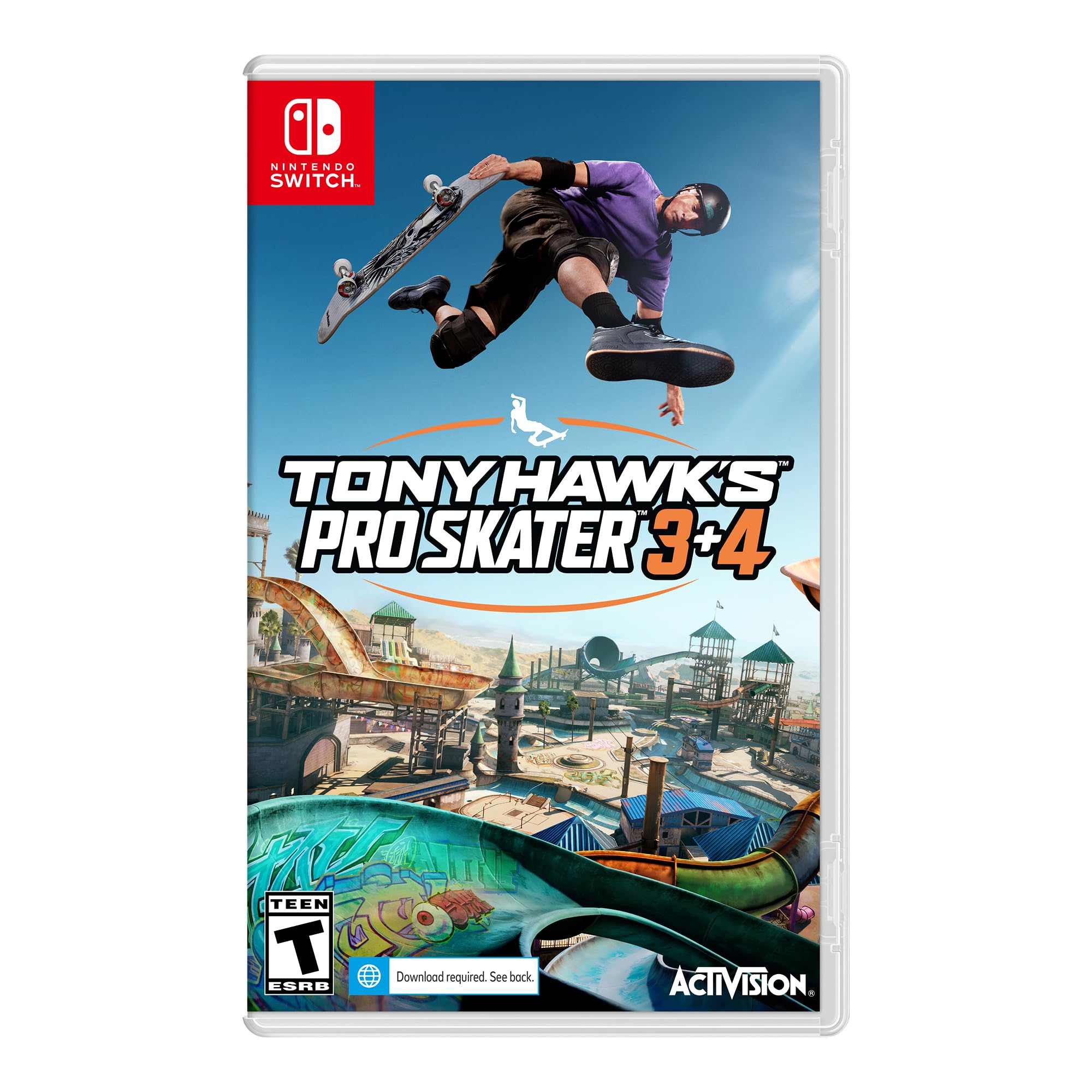 

Tony Hawk Pro Skater North Switch 3+4 (Import America) – красный