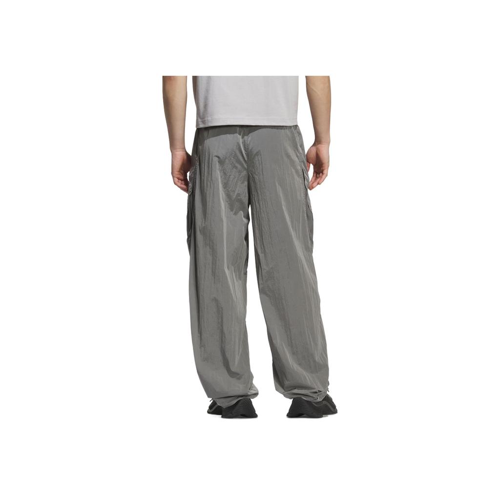 Adidas Fustl Foswovent Tracksuit Bottoms Comfortable Versatile Simple Fashion Casual Pants Men Bottoms Light-Gray KB5973