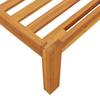 Garden Corner Sofa Made from Pallets Solid Acacia Wood
