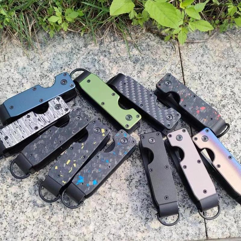 Temu Aluminum Alloy Keychain Organizer - Best Selling Foreign Gift