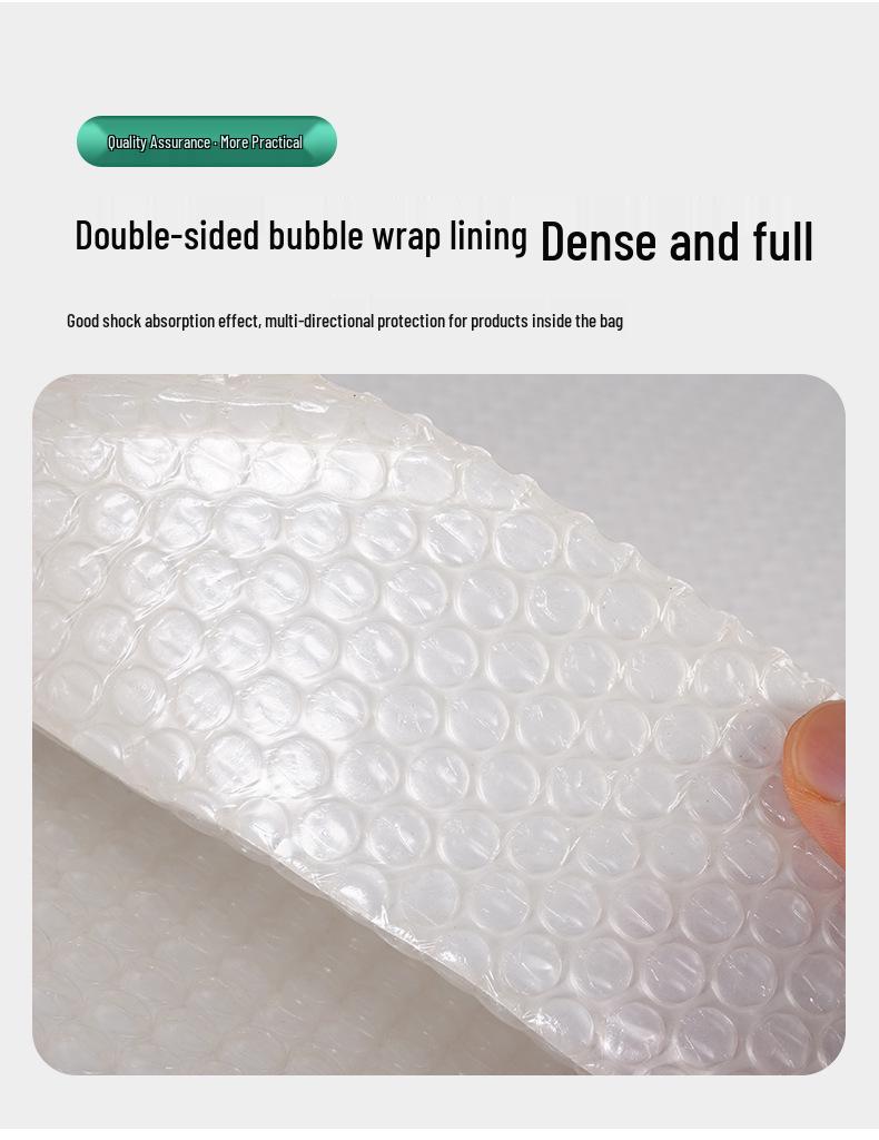Shockproof Self-Adhesive Pearl Film Bubble Envelope
