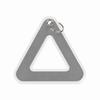 Reflective Safety Keychain Lightweight Backpack Pendant Triangle Safety Tag  Cycling Accessories