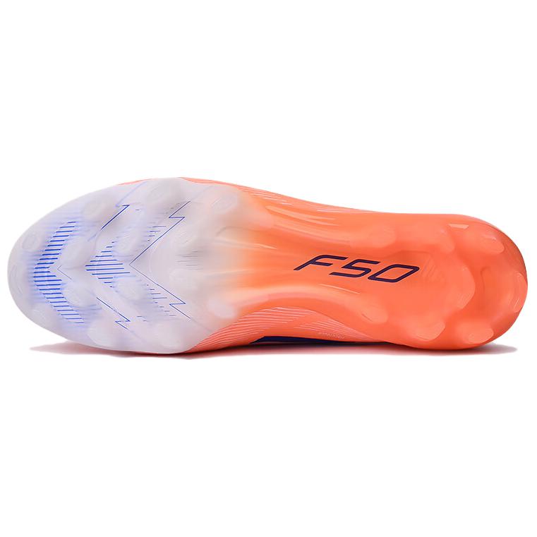 Adidas F50 Elite Comfortable Soft 2G/3G AG (Rubber Short Studs) Hard Grass Non-Slip Soccer Shoes Unisex Soccer Shoes Orange JH7640