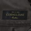 Corneliani Made In Italy Wool Tailored Jacket Brown Men's Used