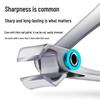 Stainless Steel Large Opening Nail Clippers - Portable Household Nail Cutter for Thick Toenails