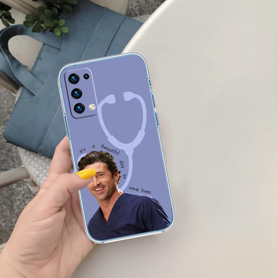 CJ62 Grey's Anatomy Case for Motorola Moto E13 E15 E20 E22 E22I E22S E30 E32 E40 E7 E7I G Plus Power Play Stylus G22 G14
