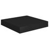 VidaXL Étagère murale flottante Noir 23x23,5x3,8 cm MDF