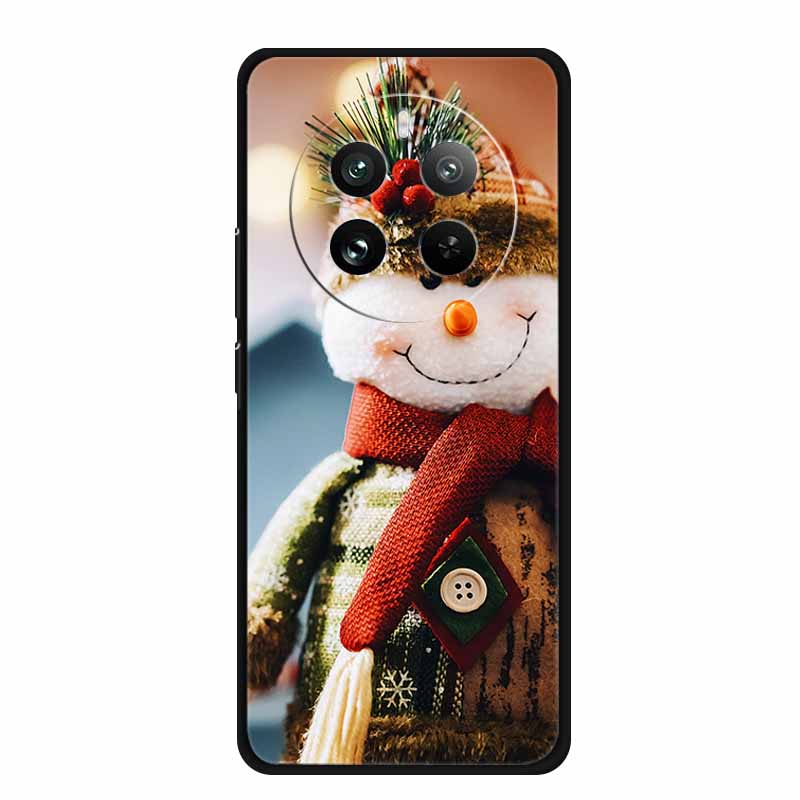 2024 Christmas Phone Cases For Realme 12 Pro Plus Case Soft TPU Silicone For Realme 12 Pro Cover Bumper Funda 12Pro Pro+ 5G Case