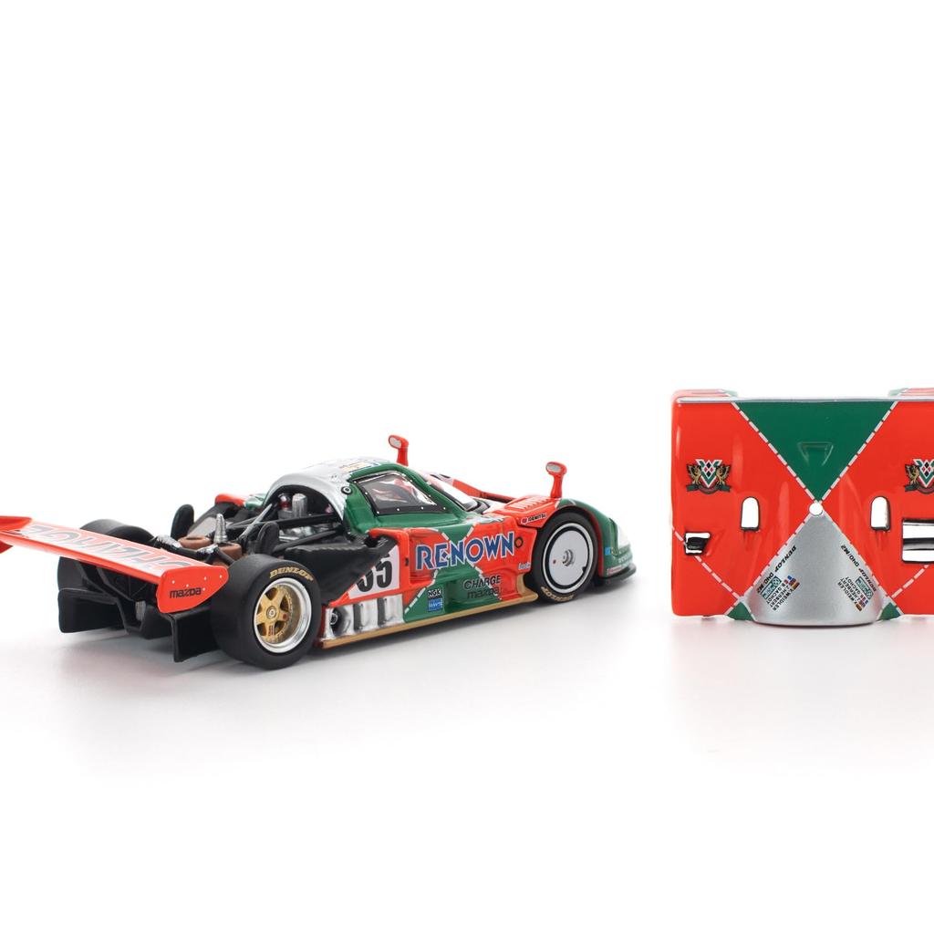 Genesis Company POP RACE Scale Mazda 787B 1991 Le Mans 24 Hours Finished PR640301 1/64 Winner, Model,