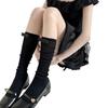 Spring Summer Ballet Style Women Socks Thin Breathable Elastic Long Socks Cute Bow JK Lolita Sweet Girls Kawaii Socks Stockings