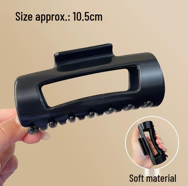 High-End Soft Silicone Shark Hair Clip for Women - No-Slip, Gentle On Hair, Perfect for Updos