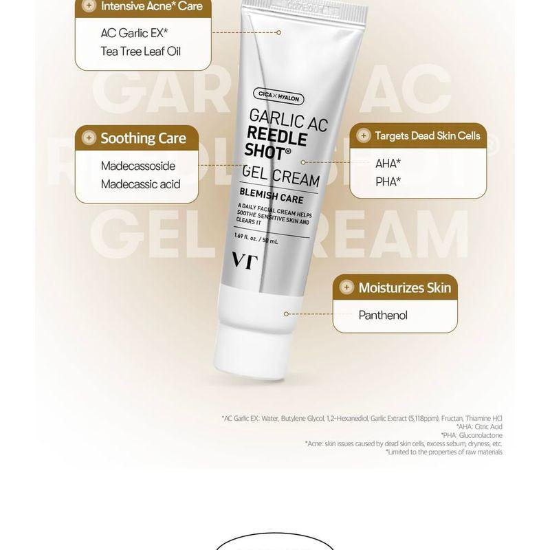 VT - Garlic AC Reedle Shot Gel Cream