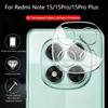 1-3 Stück HD Klarglas Linsenfolie für Xiaomi Redmi Note 15 14 Pro Plus 4G 5G Kratzfester Kamera-Schutzabdeckung Handy-Zubehör