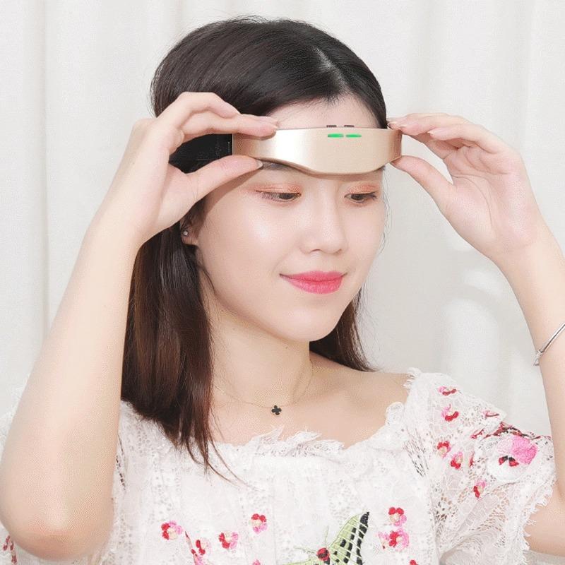 Dispositivo de masaje para la cabeza EMS masajeador inteligente portátil inalámbrico para dormir