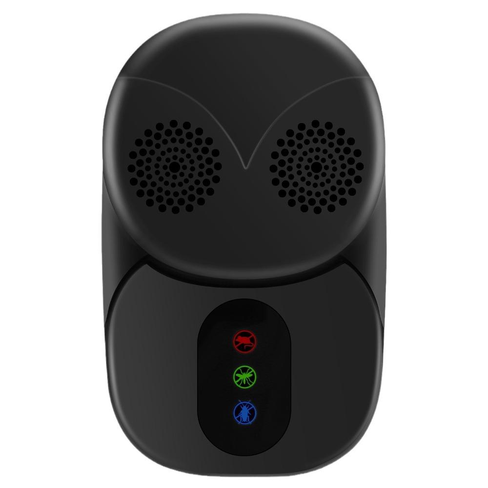 AI Smart Chip Ultrasonic Rodent Repeller Cyclical Frequency Pest Repeller Outdoor Use