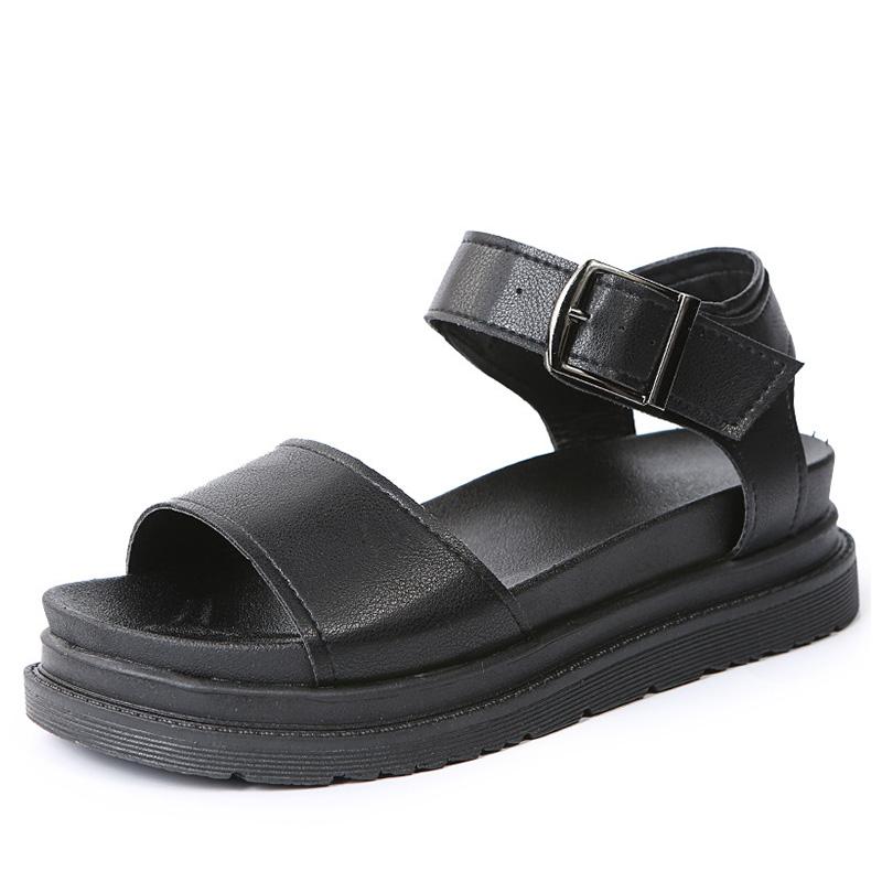 Sandale pentru femei la modă Sandale de vară de înaltă calitate cu tocuri Pantofi casual de vară pentru femei Sandale cu platformă cu toc pană pentru femei 2024 Nou