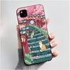 Coque Pour Google Pixel 4A 4 A 4G Noir Coque de Téléphone Esthétique Mignon Chat Dessin Animé Mince Souple TPU Silicone Arrière Pour Pixel4A Coquille