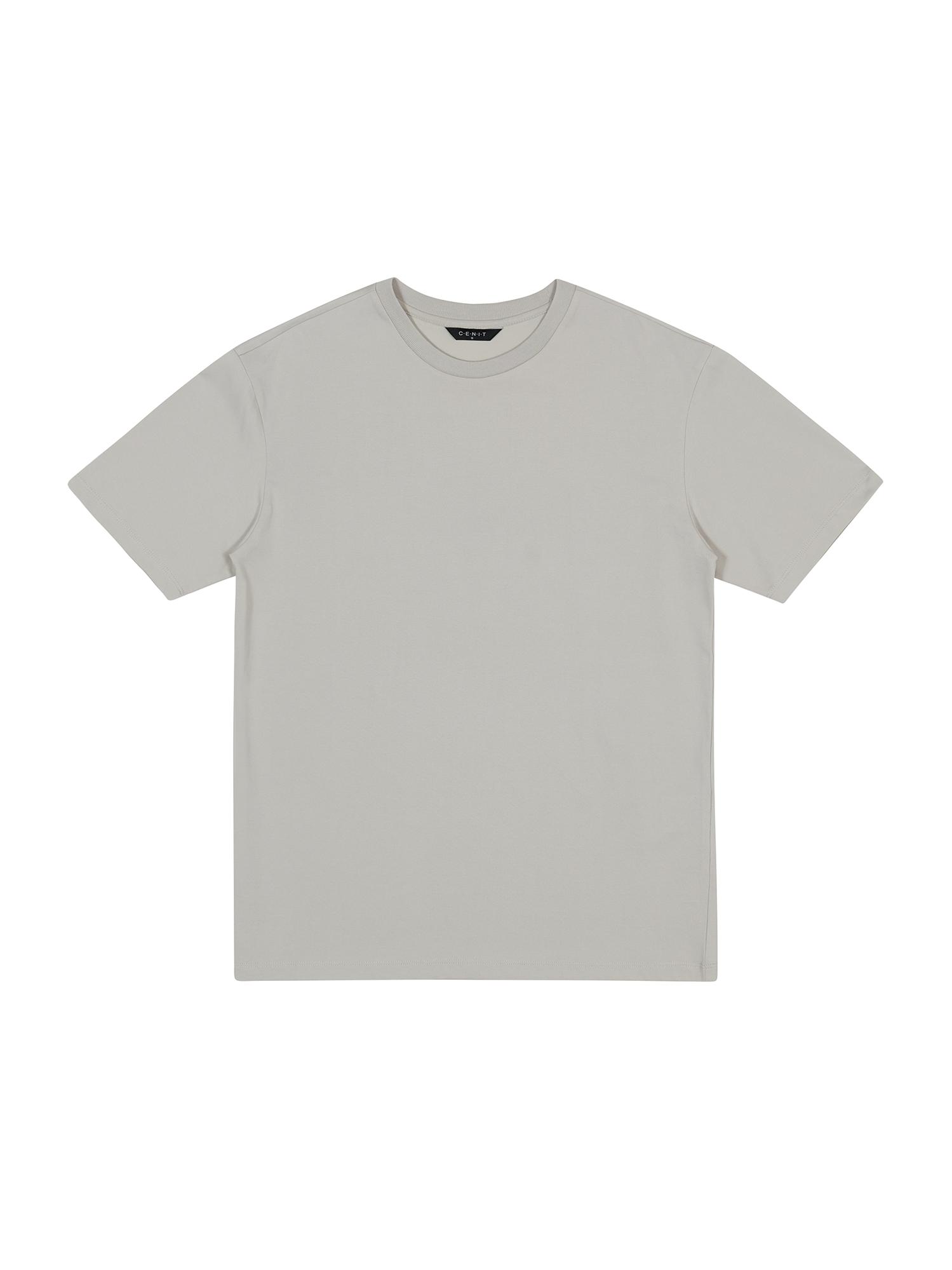 Senit Supima Coolmax Crew Neck T-Shirt Gray M