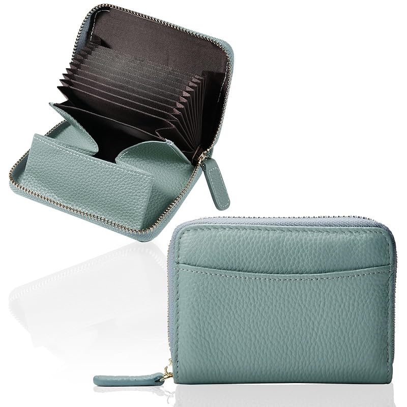 

[NEESE] Bills don t break mini wallet genuine leather bifold wallet commuter pass 8 colors in total compact ladies men s wallet Bellows small wallet