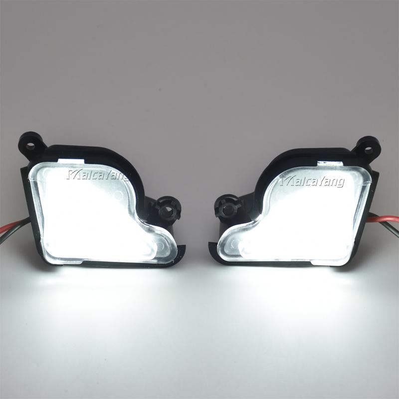 Dynamic LED Turn Signal Blinker for Skoda Octavia Mk3 A7 5E for VW T-roc Troc T-cross 2018- Under Mirror Light Puddle Lamp