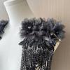 Gorgeous Design Nail Bead Tassel Decoration Luxury Delicate Shoulder Adornment Fashion Sewing Accessories Evening Gown