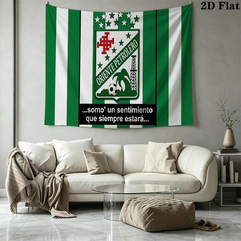Oriente Petrolero Wall Tapestry Aesthetic Wall Hanging Printed Fabric Blanket Decorative Tapestries for Bedroom Living Room Home Decor