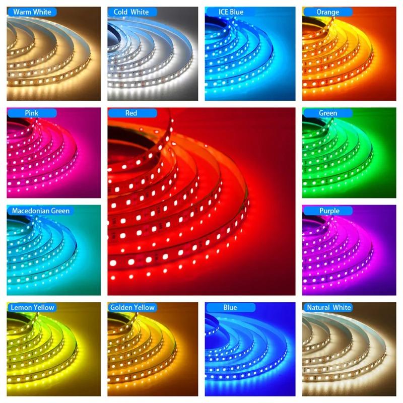 5/2m High Bright S Shape Zigzag Led Strip Foldable Letter Sign Logo Flexible Tape 120 leds/m 12v 24v  6MM 3000k 4000k 6000k 10000k