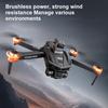 2025 New GPS Drone Profesional 8K HD Camera Folding RC Drone With Screen Remote Control Obstacle Avoidance Optical Flow V168 Max