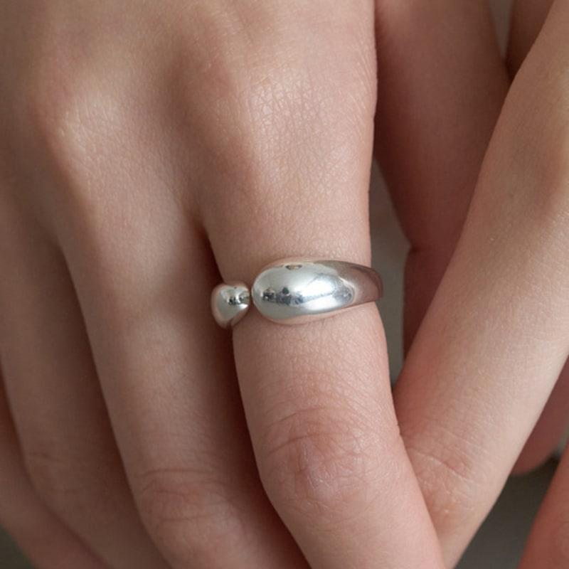 byweekend Rain drop ring