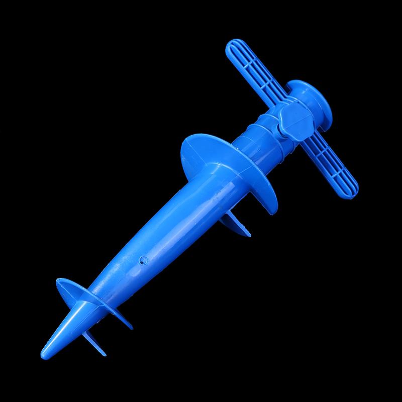 Fixing Tool for Umbrella; Adjustable Stand Holder; Plastic Beach Garden Accessory; Sun Patio Sand Anchor Spike Base.