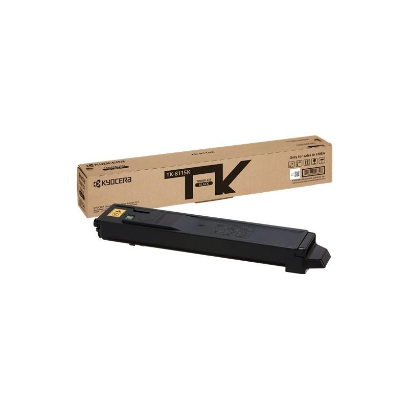 Kyocera TK8115 Negro Cartucho de Toner Original - 1T02P30NL0/TK8115K-TK8115K