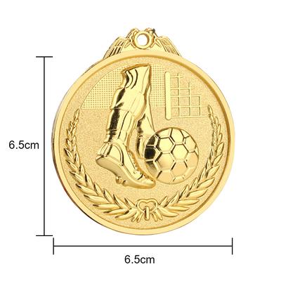 Sports Competition Awards Medals Wear-resistant Football Competition Medals Collection Gold Silver Bronze School Supplies