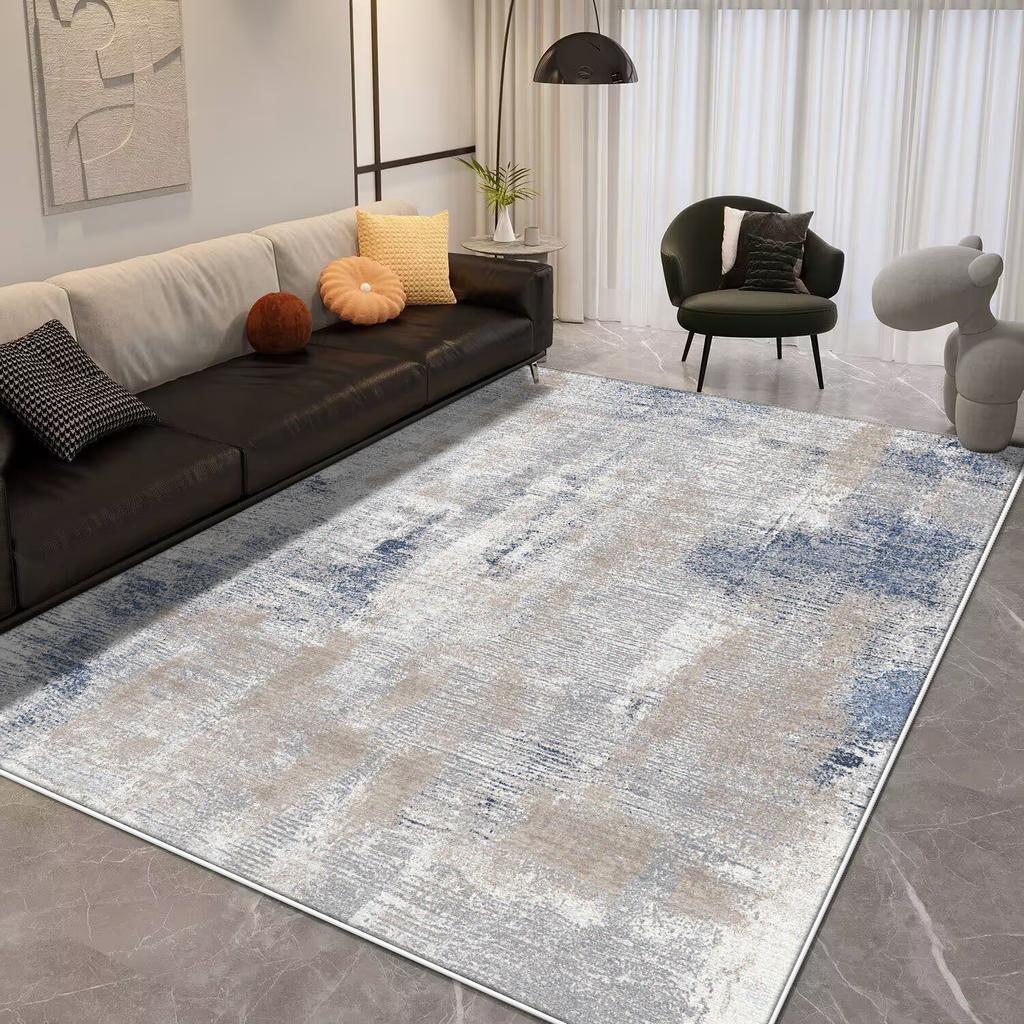 Light Luxury Splashing Ink Large Area Carpet Living Room Bedroom Decor Rugs Non-slip Floor Mat Lounge Rug Hotel Lobby Carpets