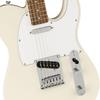 Squier by Fender Affinity Series™ Telecaster Electric Guitar, Laurel Fingerboard, White Pickguard, Olympic White with Soft Case